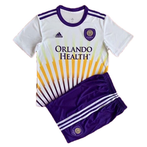 Camiseta Orlando City Replica Segunda Ropa Niño 2022/23